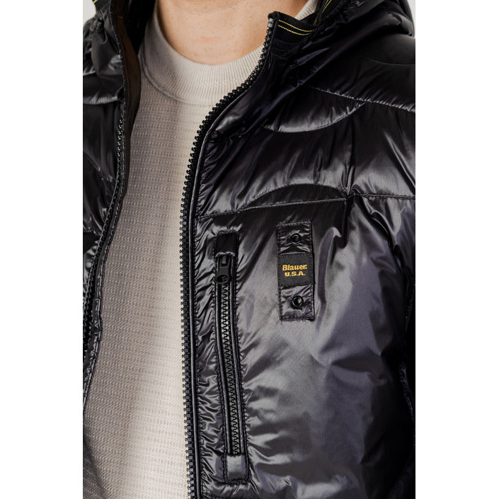 Blauer Jacke Herren