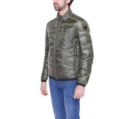 Blauer Jacke Herren