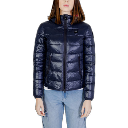 Blauer Jacke Damen