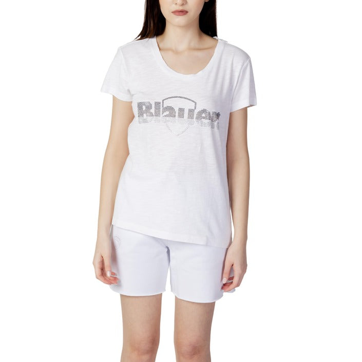 Blauer T-Shirt Damen