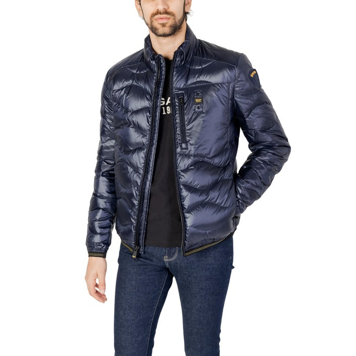 Blauer Jacke Herren