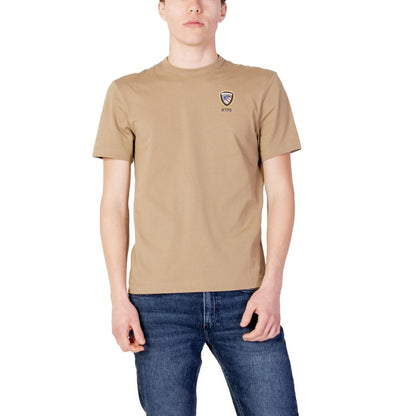 Blauer T-Shirt Herren