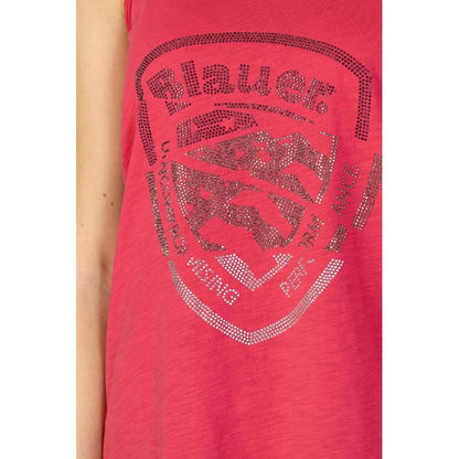 Blauer Tank Top Damen