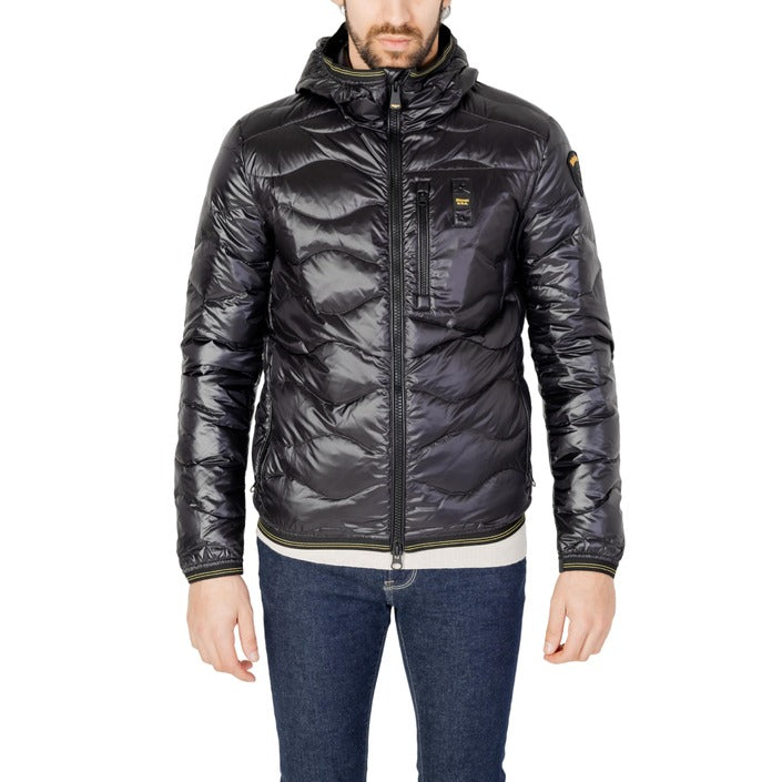 Blauer Jacke Herren