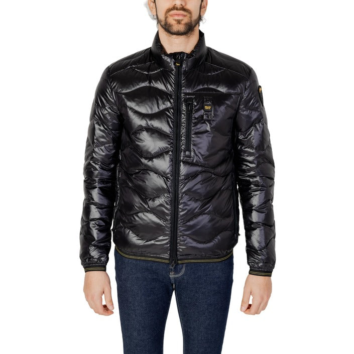 Blauer Jacke Herren