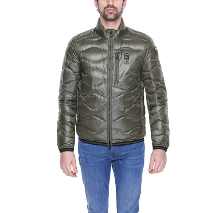 Blauer Jacke Herren