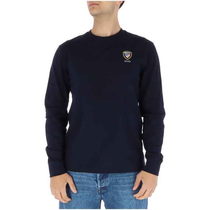 Blauer Pullover Herren