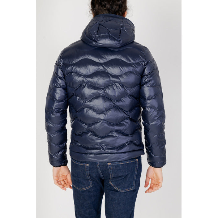 Blauer Jacke Herren