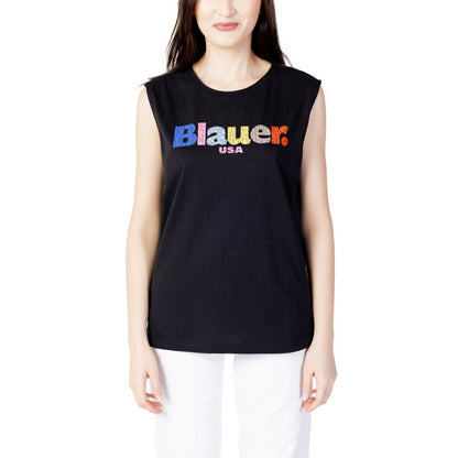 Blauer Tank Top Damen