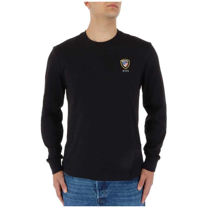 Blauer Pullover Herren